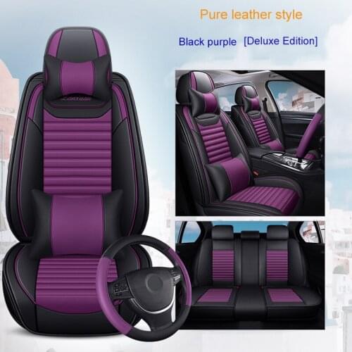 High-end leather Universal seat cove for Porsche All Models Cayman 911 Cayenne Macan Panamera Interior Car Seat Cover