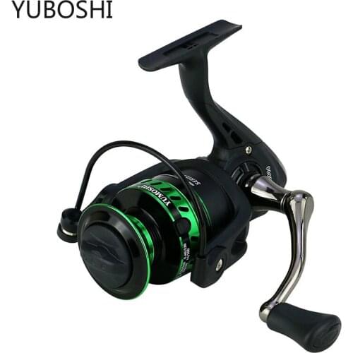YUBOSHI 2021 New Aluminum Spool Fishing Reels Gear Ratio 5.2:1/4.7:1 Folding Rocker spinning fishing reel de pesca
