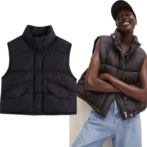2021 Fall Womens Faux Leather Warm Waistcoat Vintage Sleeveless Lapel Women Outerwear Chic Vest