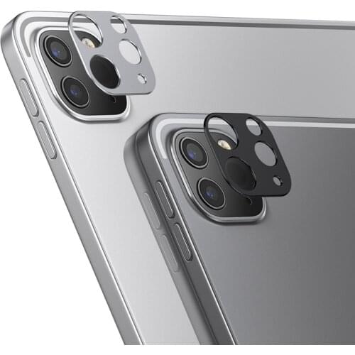 2-1pcs Metal Camera Cover Lens Frame for iPad Pro 2021 Anti Scratch Camera Protectors Lens Case for iPad Pro