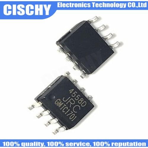 20PCS JRC4558D SOP8 NJM4558D SOP 4558 SMD 4558D JRC44558 NJM4558