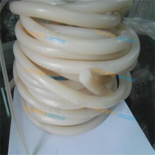Free shipping 8mm 9mm 10mm 12mm diameter oil resistant and soft white solid round silicone strip sealing strip