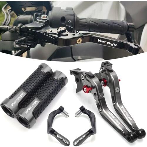 For Kawasaki VERSYS (650cc). KLE 650 2006 2007 2008 Laser Logo(Versys) CNC Aluminum Adjustable Motorcycle Brake Clutch Levers