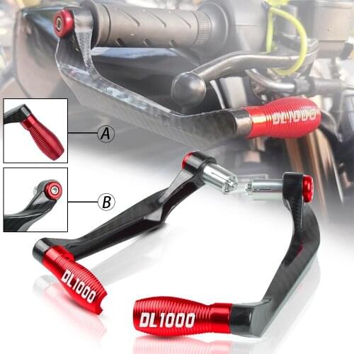 FOR SUZUKI DL1000 VSTROM DL1000/V-STROM Motorcycle 7/8" 22mm Handlebar Brake Clutch Levers Protector Guard V-STROM 2002-2016
