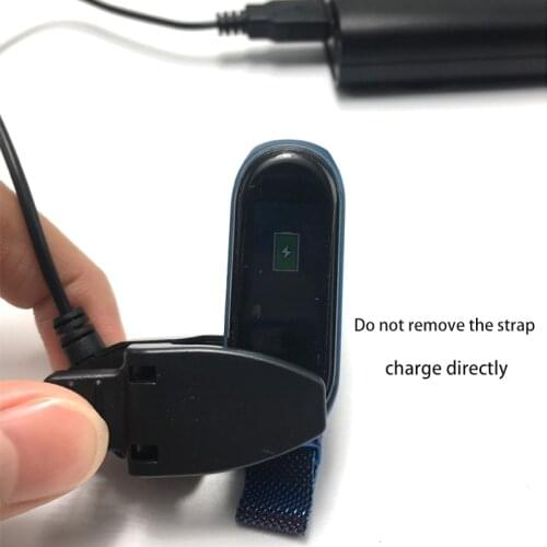 For Xiaomi Miband 4 USB Charging Cable Newest Clip Type Convenient Charger With Watchband For Xiaomi Mi Band 4