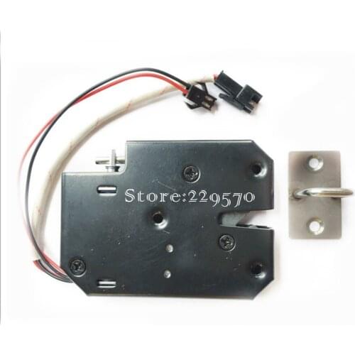 Singal feedback Metal shell DC12V Electromagnetic Lock Energy-Saving Electronic Locker For Cabient Door
