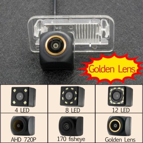 175 Degree Fisheye MCCD 12LED HD Car Rear View Camera For Mercedes Benz B Class W246 B180 B200 B220 B250 2012-2018 Car Monitor