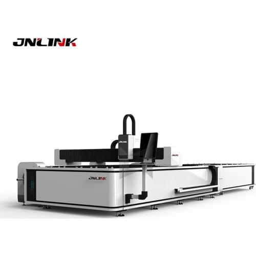Metal Plate +Round/Square tube Fiber laser cutting machine for steel aluminum