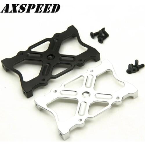 AXSPEED Aluminum Bumper Mount Plate for 1:10 RC Crawler Axial SCX10 RC Climbing Car Upgrade Parts
