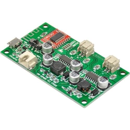 NEW 6W+6W Dual Channel Bluetooth Receiver Stereo Audio Amplifier Board F BTL Speaker Power voltage: 5VDC or 3.7V lithium battery