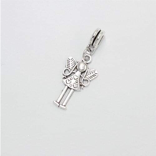 Wholesale Bulk Beads 12pcs Girl Charms Pendants Suitable for Womens Necklace Bracelets Jewelry Making