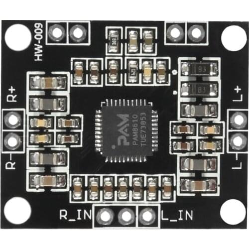 PAM8610 Module Digital Power Amplifier Board 2 X15W Dual Channel Stereo Mini Class D Power Speaker Amplifier Board