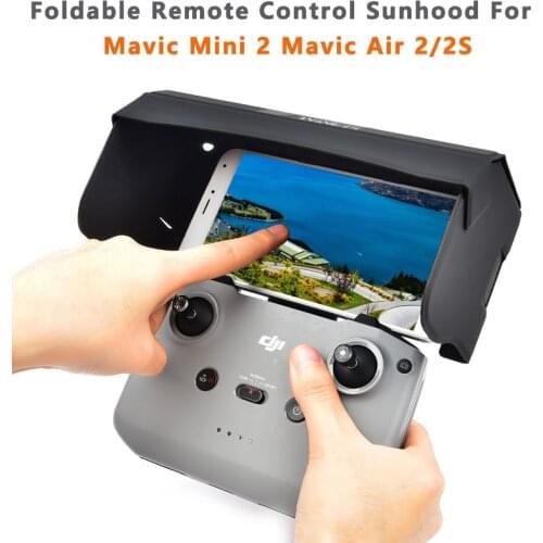 DJI Mini 2 Sunhood Remote Control Cover Sun Shade Phone Monitor For DJI Mavic Mini 2 Mavic Air 2/2S Controller Sun Hood