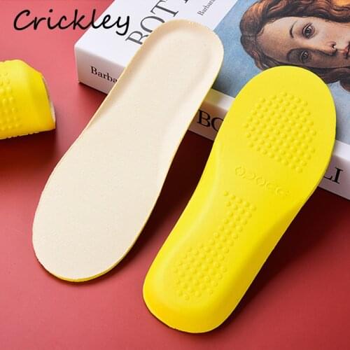 Kids Orthotics Insoles PU Mesh Breathable Children Insole Soles Cuttable Flat Foot Arch Support Boys Girls Sport Shoes Pads