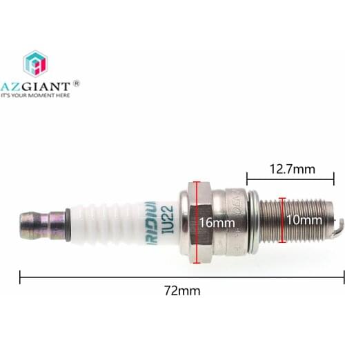 Original High Quality Motorcycle Iraurita Spark Plug IU22 IU24 IUF22 IX24 600 GW250 CR7E/CR8E/CR9E CR6HSA CR7HSA A7TC C7HSA