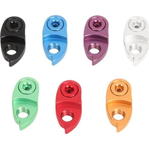 Flywheel extender CNC bicycle extender hook Aluminum alloy CNC precision machining, with aluminum alloy anode color screw