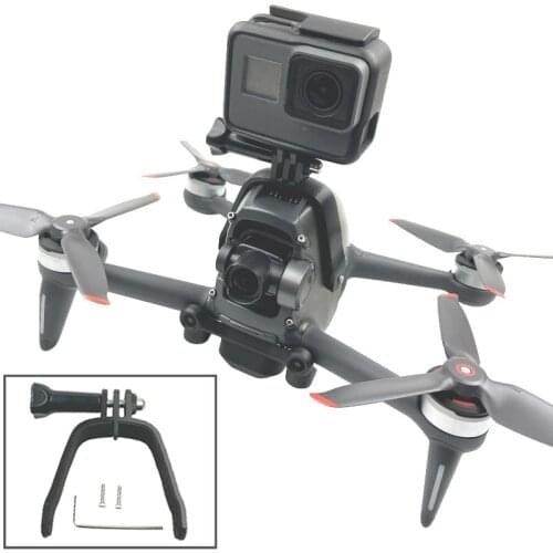 Camera Top Bracket for Gopro Hero Sports Action Camera Adapter Mount Clamp Holder Fix Expansion Kit For DJI FPV Drone Accessory