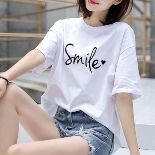 Summer Tshirts For Women Loose O-neck Women Shirt Print Casual Womens T Shirt Tops Plus Size T Shirt Feminina 4XL Oversize Tops