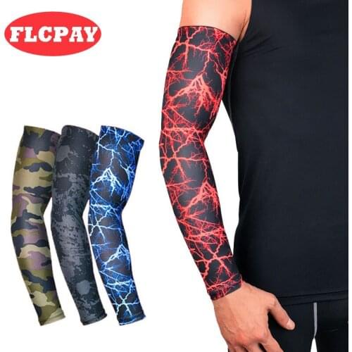 1 PCS High Quality Professional Spandex Outdoor Mountain Climbing Cuffs Sunscreen Sleeves Arm Protectors Basketball Eblow Pad