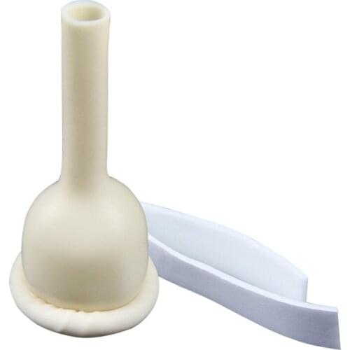 50pcs 25/30/35mmdisposable Medical Sterilization urine collector Latex urinal drainage bag urine jacketed for urine collection