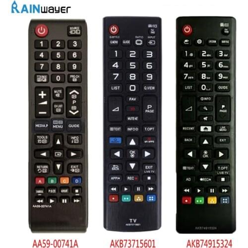 AA59-00741A Universal Remote Control Replacer For Samsung TV Smart Remote HDTV LED TV AKB73715601 Remote Control