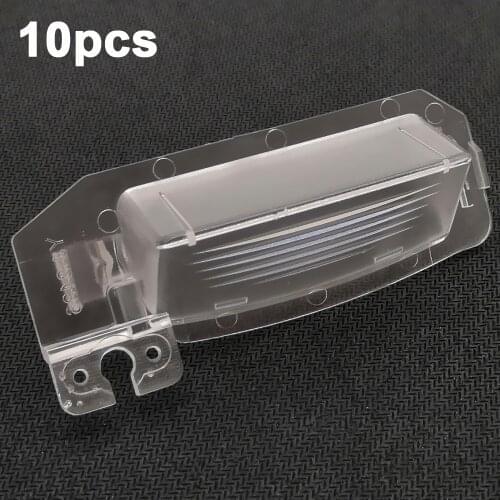 YIFOUM 10x Car Rear View Camera Bracket License Plate Light For Mitsubishi Outlander Lancer GTS Sportback i-MiEV Xpander Eclipse