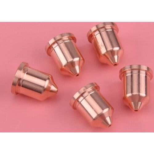 LETAOSK 5pcs 85A Plasma Cutter Electrodes Torch Nozzle Tips Consumable Fit For MAX85 220816