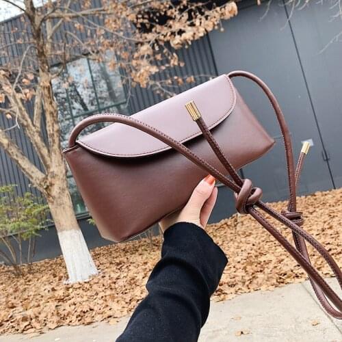 Simple texture small bag all-match messenger bags fashion one-shoulder small square handbag