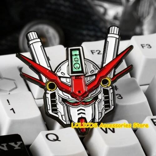 Mobile Suit Gundam 00 Char Aznable RX78 G-TEKKETSU RX93 Cosplay Metal Bedge Bags Badge Button Brooch Pin Souvenir Props Pendant