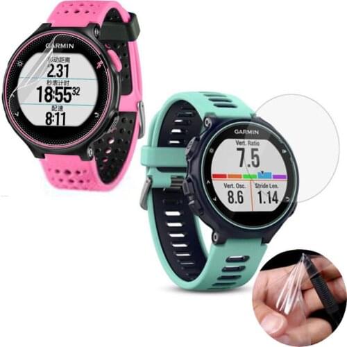 Soft Clear Protective Film For Garmin Forerunner 220 225 230 235 620 630 645 735 735XT 935 245 945 Watch Screen Protector Cover