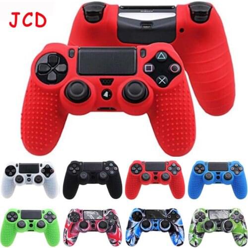 Data Frog Soft Silicone Gel Rubber Case Cover For Sony Playstation 4 PS4 Controller Protection Case For PS4 Pro Slim Gamepad