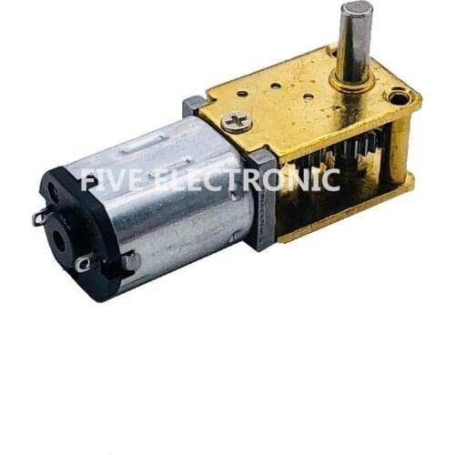 N20 Micro DC Worm Gear Reducer Motor,use for Model robot/intelligent lock/DIY model