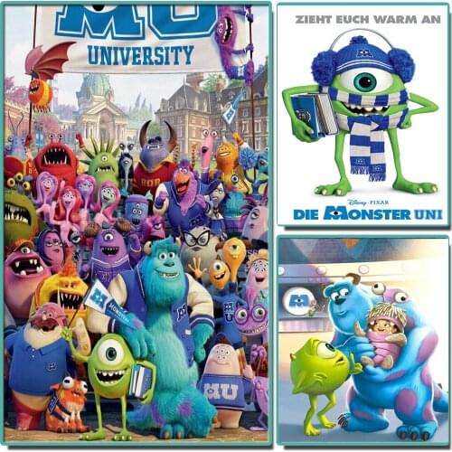 5D DIY Diamond Painting Disney "Monsters Electric Company" Big Eye Boy Brand New Mosaic Cross Stitch Kit Decoration Painting