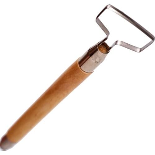 New Wooden Handle Pottery Ceramics DIY Tools Wood Handle Wax Pottery Clay Sculpture Carving Tool DIY Craft