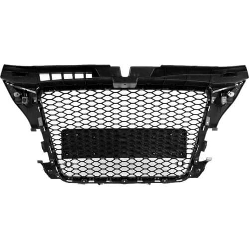 For Audi A3 / S3 8p front grille silver frame RS3 modified front bumper grille