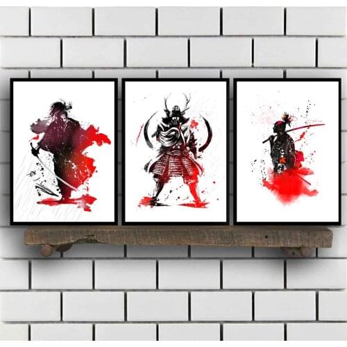 Japan Japanese Style Art Samurai Poster