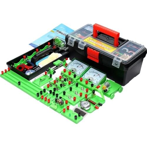 Teaching aids for students Physics electromagnetism Experimental equipment suit Circuit experiment Teaching demonstration