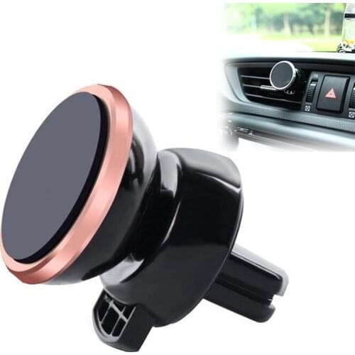 Universal 360 Degree Rotating Car Magnetic Holder Auto Mobile Phone Air Vent Mount/Suction Support Stand Bracket Car Interior