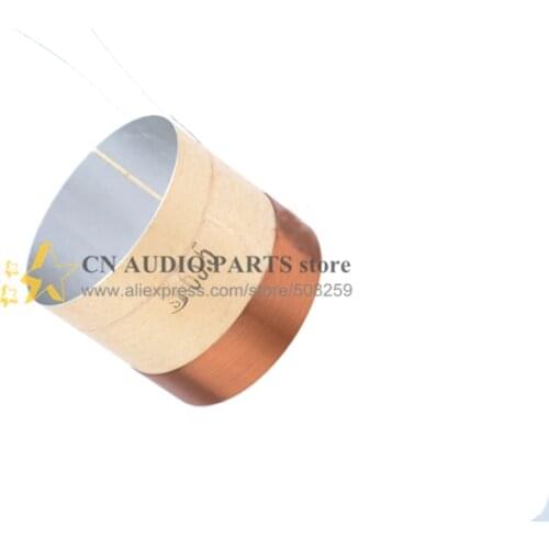 1 piece ID: 65.5mm 2 layer winding Skeleton:White aluminous 8 ohm woofer bass loudspeaker speaker drive voice coil