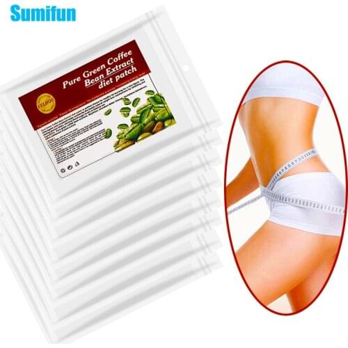 60cs=4bags Fat Burning Patch Men Women Weight Loss Medical Plaster Detox Adhesive Slimming Patch Slim Navel Pads Sticker D8084