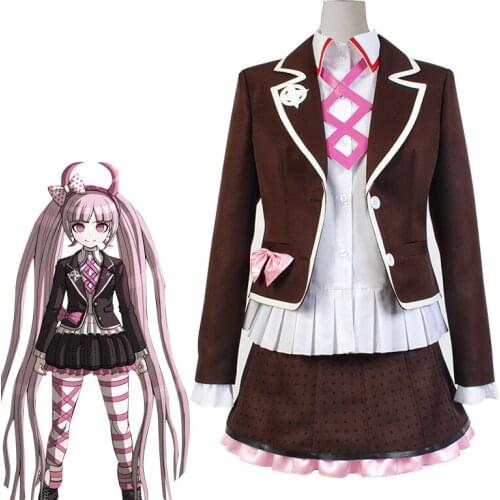 Anime Game Danganronpa Another Episode: Ultra Despair Utsugi Kotoko Cosplay Costume Women Girls Halloween Show Uniform C135K243