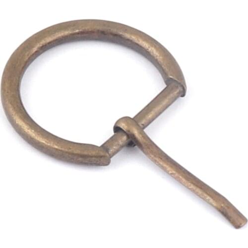 Antique Bronze Pin Buckle Belt Buckle Purse Strap Buckle Single Prong Buckle Strap Adjuster for webbing Center Bar Buckle