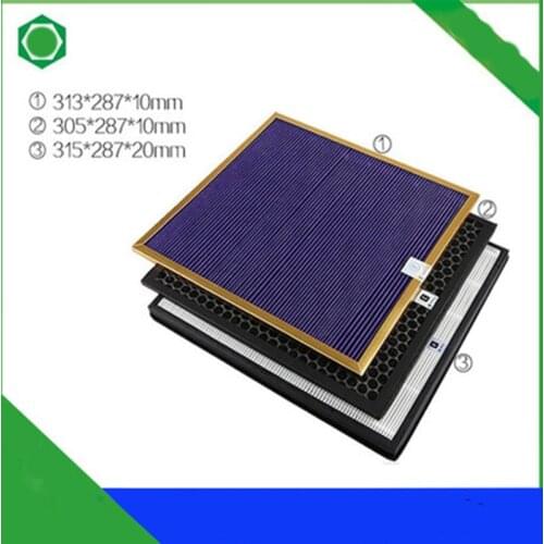 3 In 1 Air Purifier Parts AC4121+HEPA AC4124+Activated Carbon Filter AC4123 for Philips AC4002 AC4004 AC4012 Air Purifier