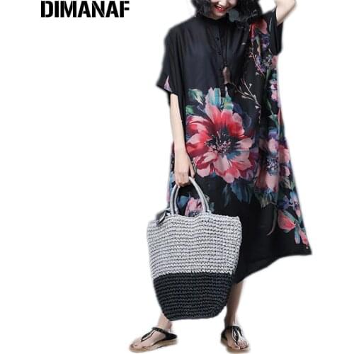 DIMANAF Short Sleeve Dresses