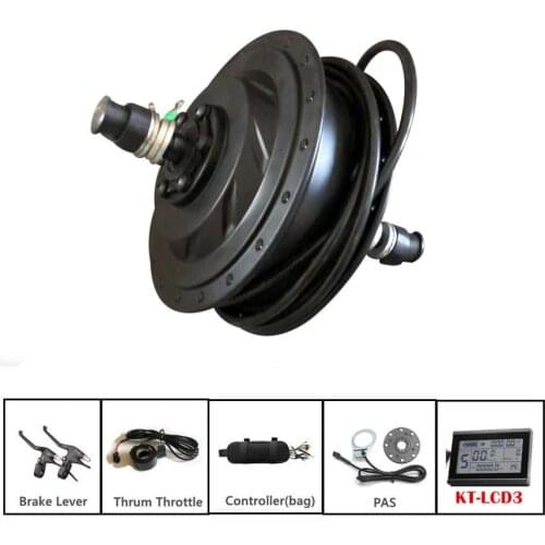 Fat Ebike Hub Motor 36V 500W with eLECTRIC BiKE Display Meter 36v Controller 8 Magnet PAS Speed Throttle Brake Lever