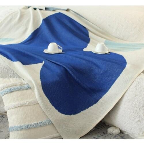 GY4121 Gyrohome Geometric Blanket Sofa Decorative Slipcover Stitching Rug Tapestry Carpet Home&Living