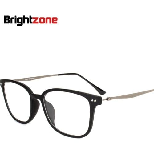 High-end Men Vintage Beautiful Light Myopia Eyeglasses Women Unisex Fashion Big Optical Spectacle Glasses Frame Better than TR90