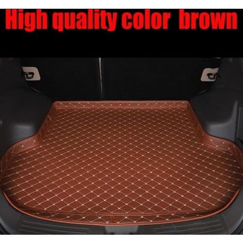 Custom car Trunk mats Case for Suzuki Alto Jimny SX4 S-cross 5D Waterproof leather Anti-slip carpet liners