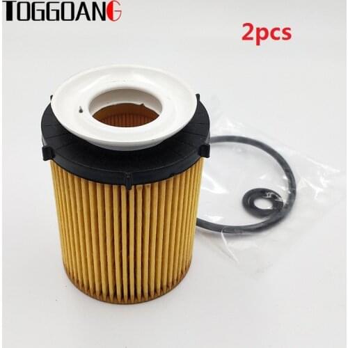 2pcs/lot Oil Filter A2701800009 For CLA250 engine I4 2.0L 270.920 2701800109