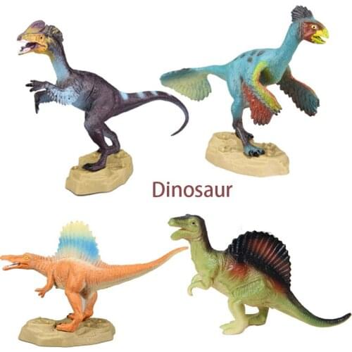 Dinosaur Model Toys Action Figures Model Wild Animal Plastic Kids Boys Hobby Collections Toy Figure For Children Kids Gift